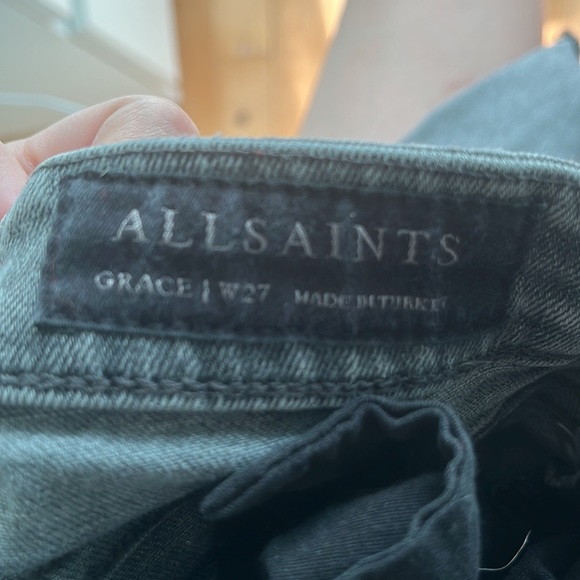 All saints ripped Jeans 27 - Picture 4 of 12